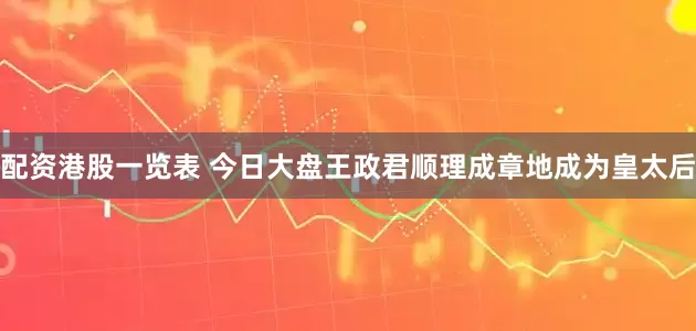 配资港股一览表 今日大盘王政君顺理成章地成为皇太后